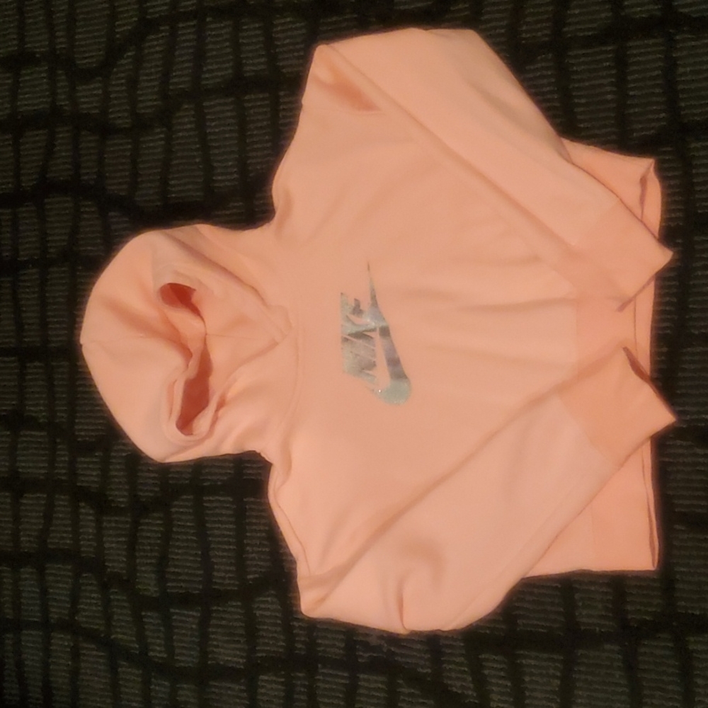 Girls Nike crop hoodie
